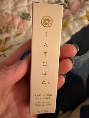 TATCHA Camellia Kissu Lip Tint SPF 25 Lipstick Lip Balm BNIB